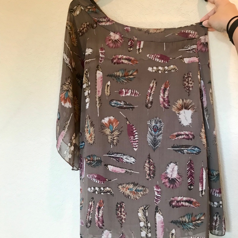 One shouldered tunic
